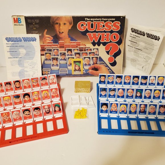 guess who game vintage